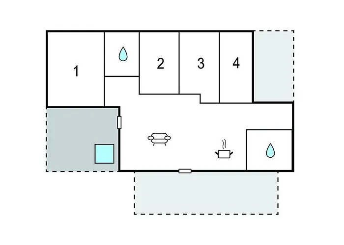 Hébergement de vacances Awesome In With Wifi Glesborg